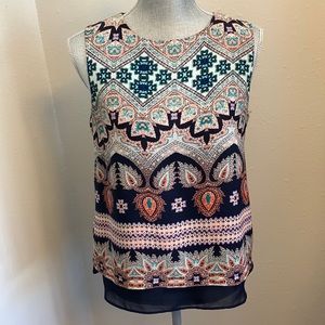 Rose & Olive | Sleeveless Blouse Top